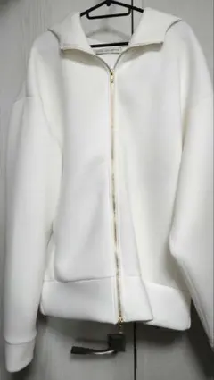 未使用nano universeテックダンボールダブルジップBIGパーカ男女兼用