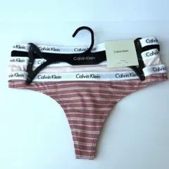 Calvin Klein Tバックショーツ Sサイズ 3枚セット