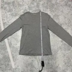 Burberry London グレー 長袖カットソー チェック肘パッチのサムネイル