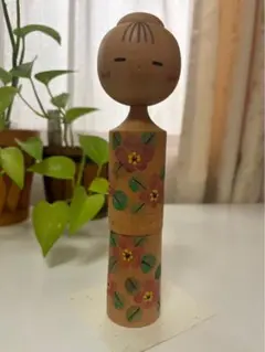 創作こけし 花柄 伝統工芸品 - メルカリ