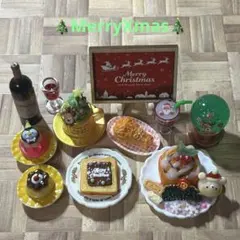 ミニチュアフード ハンドメイド Xmas