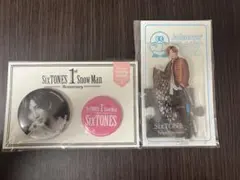 京本大我 缶バッジ アクリルスタンド