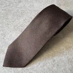 BEAMS F ビームスエフ ホップサック地 ソリッドネクタイ