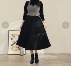 ほぼ未使用✨Joint Space ビスチェプリーツワンピース lieulien