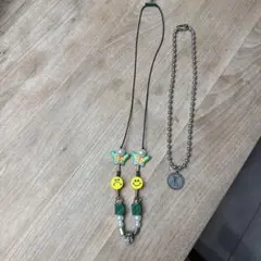 ネックレス2個セット　ストリート