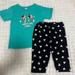 新品 ディズニー ミッキー パジャマ ルームウェア キッズ 100cm