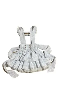 LIZLISA はしごリボンギンガムティアードスカパン