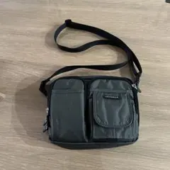 お豆様専用（美品）クロコダイル　メンズ　軽量ショルダーバッグ　ウエストポーチ