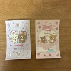 CANMAKE × Rilakkuma コラボステッカー 2種セット