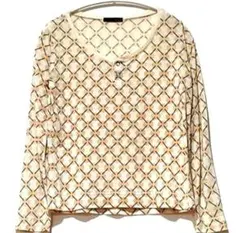 【アップタイト】トップス/カットソー/ 長袖/ヘンリーネック /インナー/Sのサムネイル