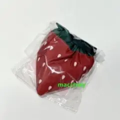 タリーズコーヒー　ストロベリーECOバッグ（チェック）　エコバッグ