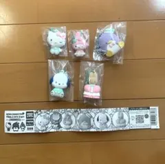 ★AAA様専用商品★サンリオキャラクター　ぺたんこマスコット　全5種　5個セット
