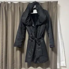 セシルマクビー　ベルト付きロングダウン