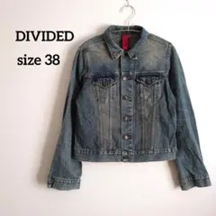 DIVIDED 【サイズ38】 デニムジャケット デニム アウター ジャケット