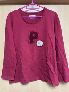 PINK HOUSE ロンティ赤 野球　カットソー レディースのサムネイル