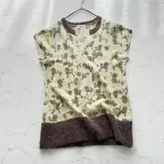 GIANNI LO GIUDICE アルパカニット（40）イエロー ノースリーブのサムネイル