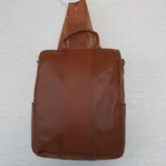 リュック ３Way大容量 ブラウン レディース 旅行 レザー バッグ