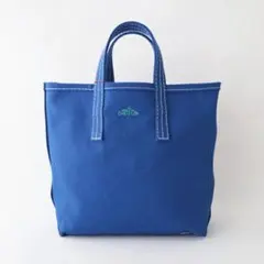 最終値下げ‼️新品ダントン キャンバストートバッグ完売ブルー