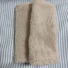 無印良品 再生ポリエステル　あったかボア　ハンドウォーマー