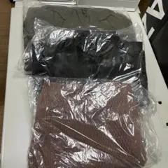 nano・universe ダウン、レザー、セーターセット