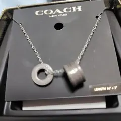COACH シルバーネックレス 16