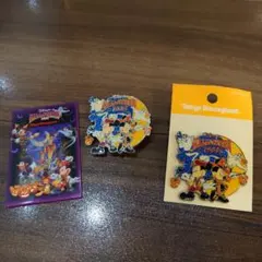 東京ディズニーランド ハロウィン2006 ピンバッジ＋マグネット