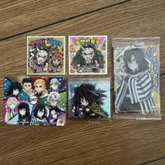 鬼滅の刃　シール×4　カード×1　まとめ売り