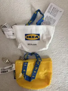 IKEA ミニバッグ キーチェーン ポーチ 2個セットのサムネイル