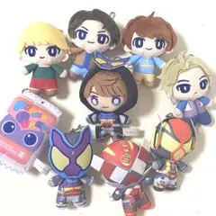 仮面ライダーパステルへんしんぬいぐるみ 6種コンプリートセット