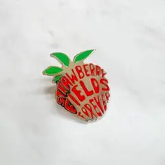 【ピンバッジ】ビートルズ ★ ストロベリー・フィールズ・フォーエバー