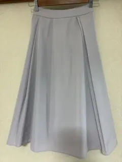 フレアスカート ライトグレー Mサイズのサムネイル
