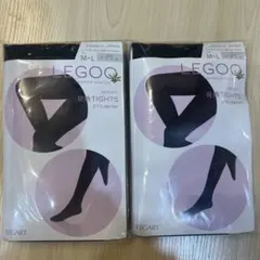 REGART 210デニール ブラックタイツ M-L 2セット
