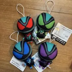 仮面ライダーゼッツ ぬいぐるみちゃーむ ４種セット
