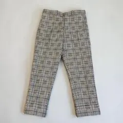 美品　マルニ　MARNI　グレンチェック柄パンツ　スラックス　クロップド丈　38