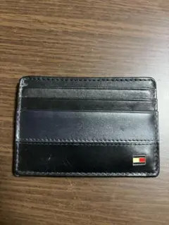 TOMMY HILFIGER ブラックカードケース
