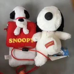 スヌーピー ぬいぐるみ ミニバッグセット