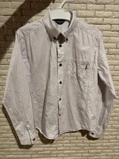 COMME CA ISM チェック柄長袖シャツ 150A 綺麗なお品