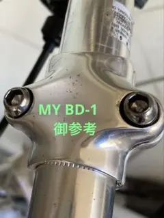 希少 BD-1 birdy ハンドルポスト 10度 クラック対策済 シム付き 希少 BD-1 birdy ハンドルポスト 10度 クラック対策済 シム付き