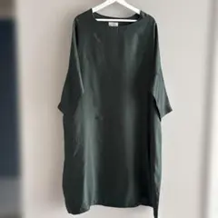 BRUNELLO CUCINELLI】ワンピース カーキ ブルネロクチネリ M - メルカリ