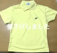 ヨネックス　ゲームシャツ　レディース　イエロー