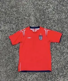 イングランド代表 サッカーシャツ Umbro 赤 - メルカリ