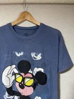 USA製 90s ディズニー ミッキーT XL 鬼フェード シングルステッチ 緑 USA製 90s ディズニー ミッキーT XL 鬼フェード シングルステッチ 緑