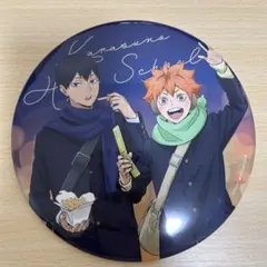 ハイキュー コスモワールド 缶バッチ 日向翔陽 影山飛雄