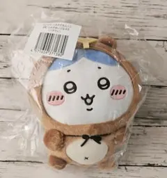 ちいかわ　たぬきだもんくじ　B賞　たぬきぬいぐるみS　ハチワレ