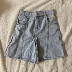 H&M デニム　ハーフパンツ　ショートパンツ