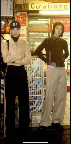 t/sehne テーラード　パンツ　スラックスのサムネイル