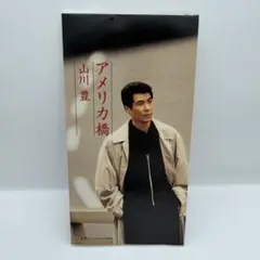 山川豊 アメリカ橋 北国 カラオケ付 8cmシングルCD 演歌