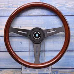 新品未使用 ABSウッド調・3スポーク 350mm・NARDIピッチ74mm - メルカリ