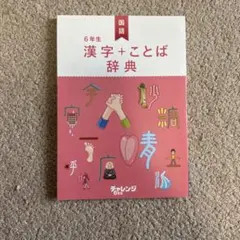 漢字＋ことば辞典 6年生 チャレンジ 進研ゼミ