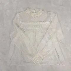 [dazzlin]レース ハイネック 長袖ブラウスのサムネイル